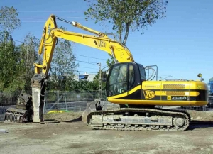 Excavadora de cadenas