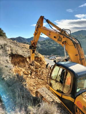 Mantenimiento de carreteras en Vimbodí