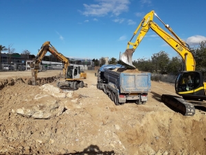 Excavación en el Vendrell