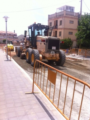 Nivelación en calle de Torredembarra